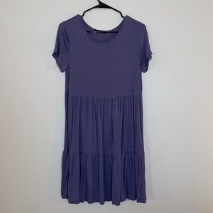 Amazon Purple Knee Length Dress